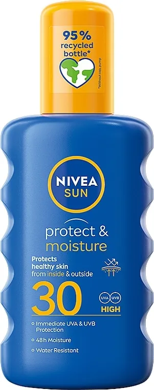 NIVEA Sun Protect and Moisture Moisturising Sun Spray SPF 30 Sprej za sunčanje