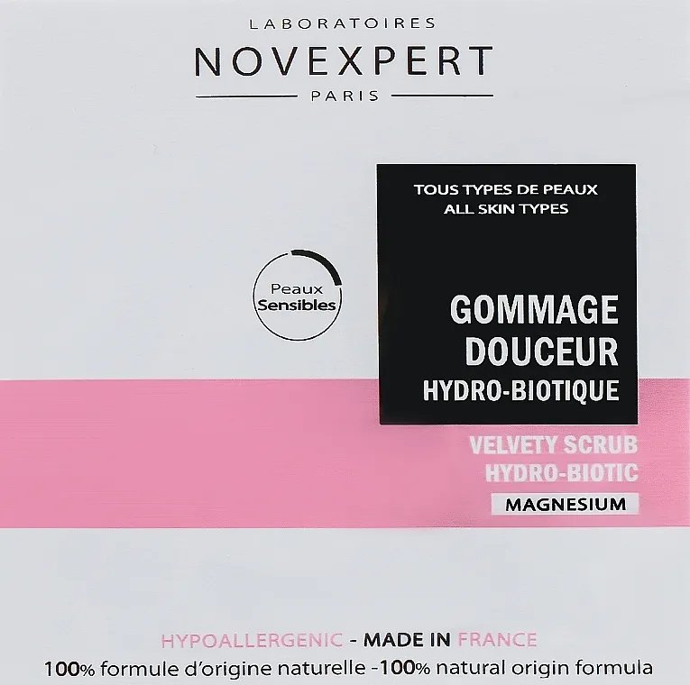 Novexpert Magnesium Velvety Scrub Hydro-Biotic (uzorak) Piling baršunasti hidrobiotik za lice