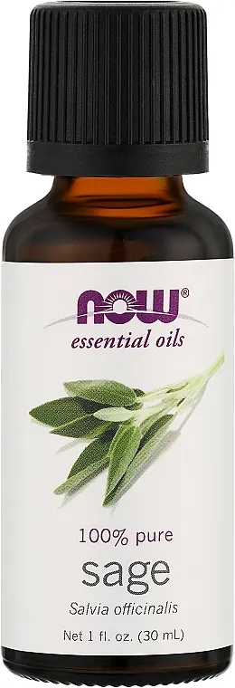 Now Foods Essential Oils 100% Pure Sage Eterično ulje kadulje