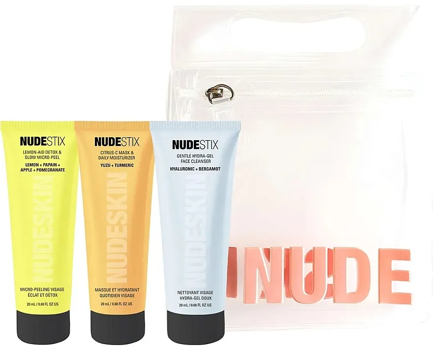 Nudestix 3 Step Citrus Renew (gel/60 ml + cr/60 ml + peel/60 ml) Set