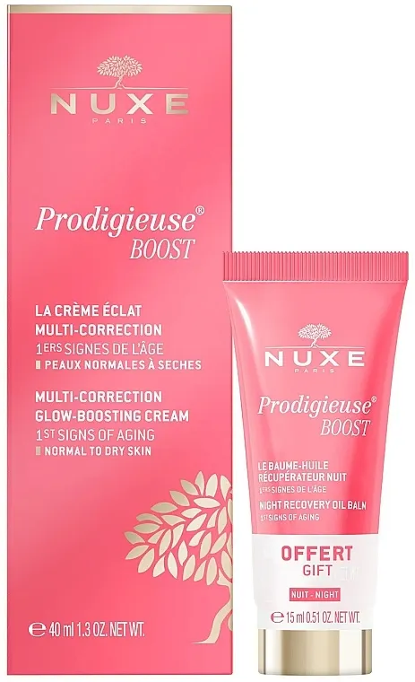 Nuxe Creme Prodigieuse Boost Set (f/cr/40ml + f/balm/15ml)