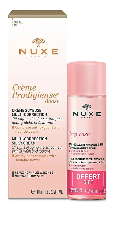 Nuxe (f/cr/40ml + micellar water/40ml) Set