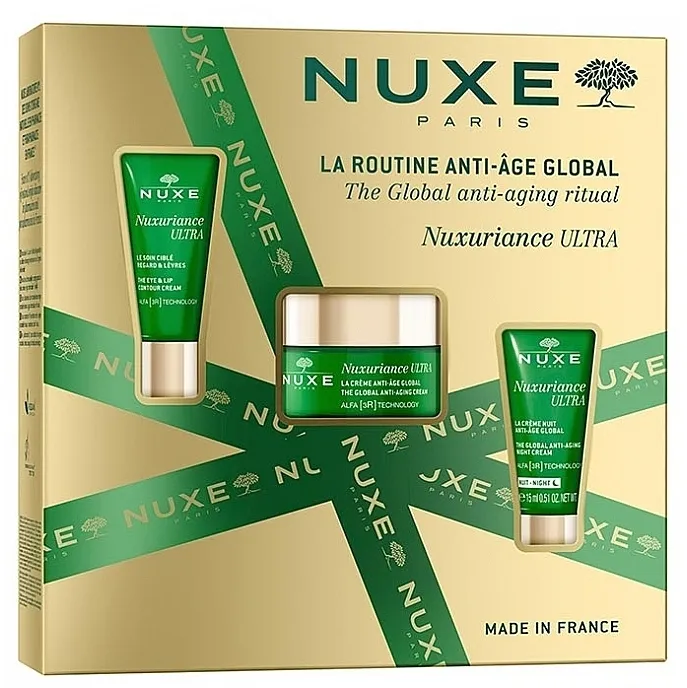 Nuxe Nuxuriance Ultra Set (d/cr/50ml + eye/cr/15ml + n/cr/15ml)