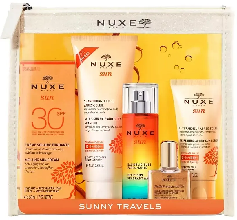Nuxe Sunny Travel Set Set, 6 proizvoda