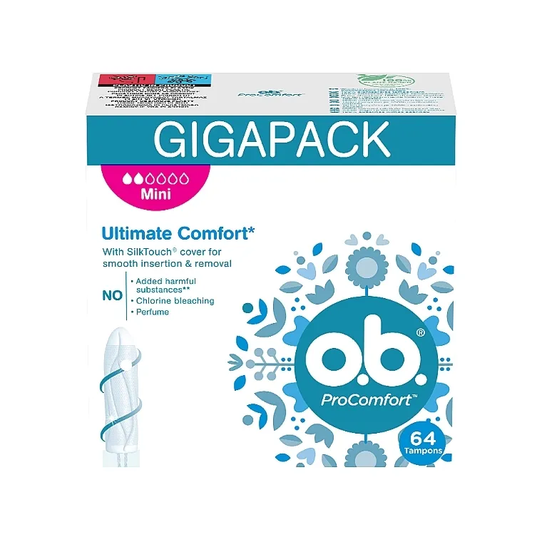 o.b. Pro Comfort Tamponi Mini, 64 kom