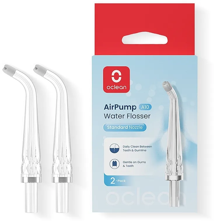 Oclean Standard Nozzle N20 AirPump A10 Water Flosser Nastavci za oralni tuš