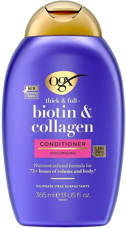OGX Thick And Full Biotin Collagen Conditioner Regenerator za kosu sa biotinom i kolagenom