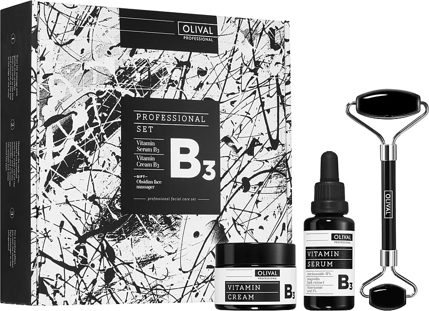 Olival Professional B3 (f/ser/30ml + f/cr/50ml + roller/1pc) Set