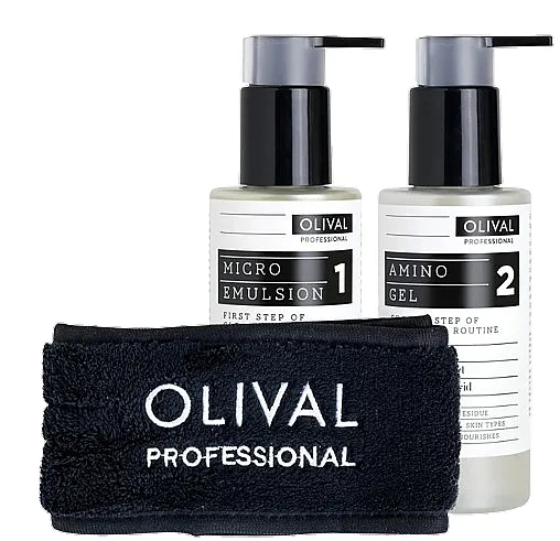 Olival Professional Set DC (emulsion/150ml + f/gel/150ml + headband/1pc)