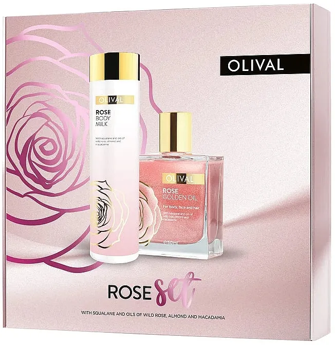 Olival Rose (b/milk/200ml + b/oil/50ml) Set