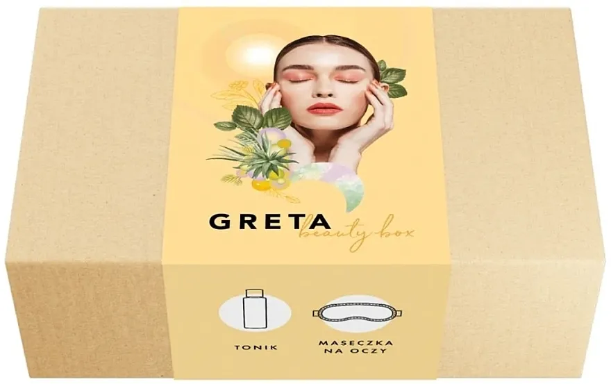 Olivia Plum Greta Beauty Box (face/ton/100ml + eye/mask/1pcs) Set