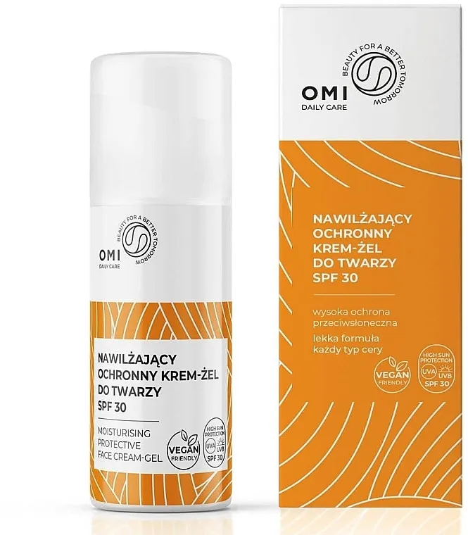 Omi Moisturizing Protective Face Cream-Gel SPF30 Hidratantna zaštitna krema-gel za lice SPF 30