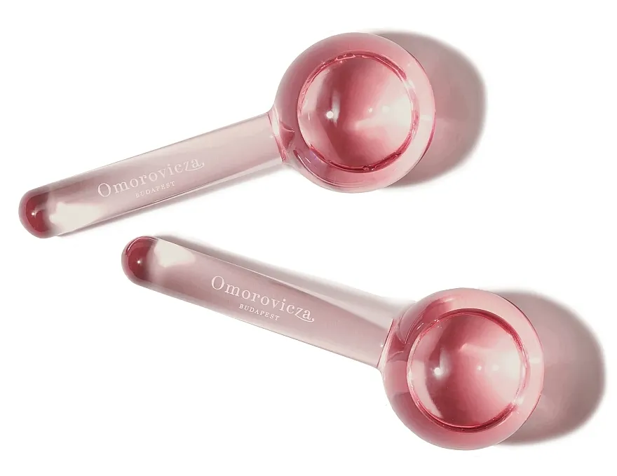 Omorovicza Cooling Derma-Globes Hladne kuglice za masažu lica, roze