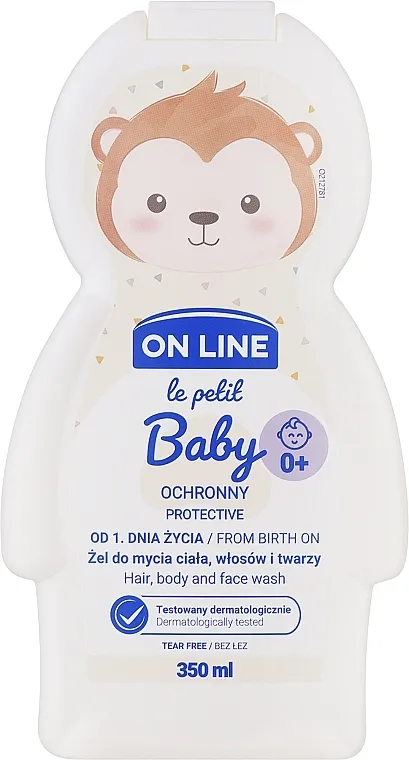 On Line Le Petit Baby Protective 0+ Šampon gel za tuširanje