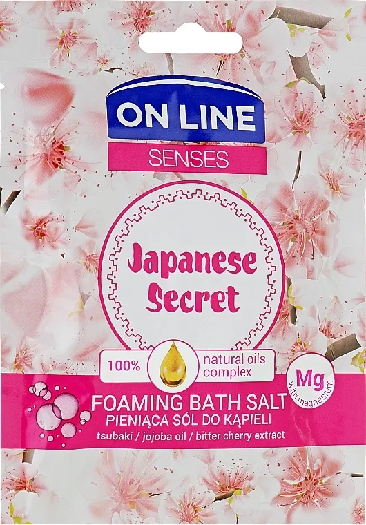 On Line Senses Bath Salt Japanese Secret Sol za kupku