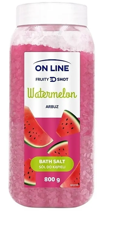 On Line Watermelon Bath Sea Salt Sol za kupanje "Lubenica"