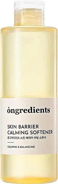 Ongredients Skin Barrier Calming Softener Umarajući tonik za lice