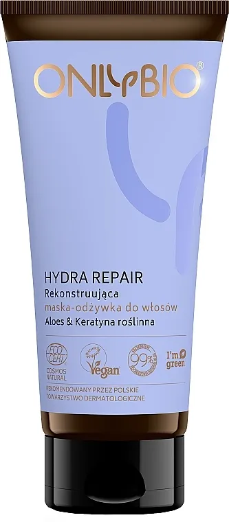 Only Bio Hydra Repair Rekonstruktivna maska-regenerator za kosu, tuba