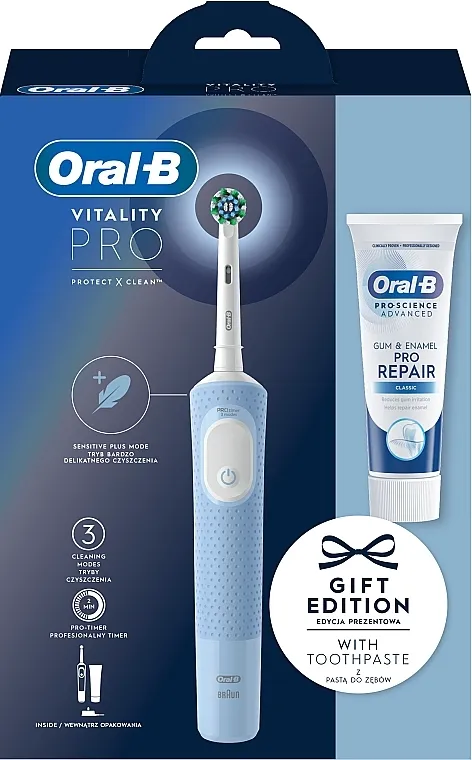 Oral-B Vitality Pro Blue (t/paste/75ml + t/brush/1pc) Set