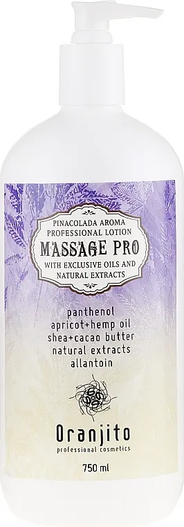 Oranjito Massage Pro Pina Colada Massage Body Milk Mleko za masažu "Pina colada"