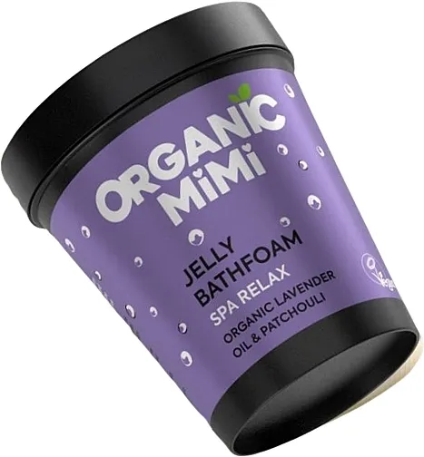 Organic Mimi Jelly Bathfoam Spa Relax Lavender &amp; Patchouli Žele pena za kupanje "Lavanda i pačuli"