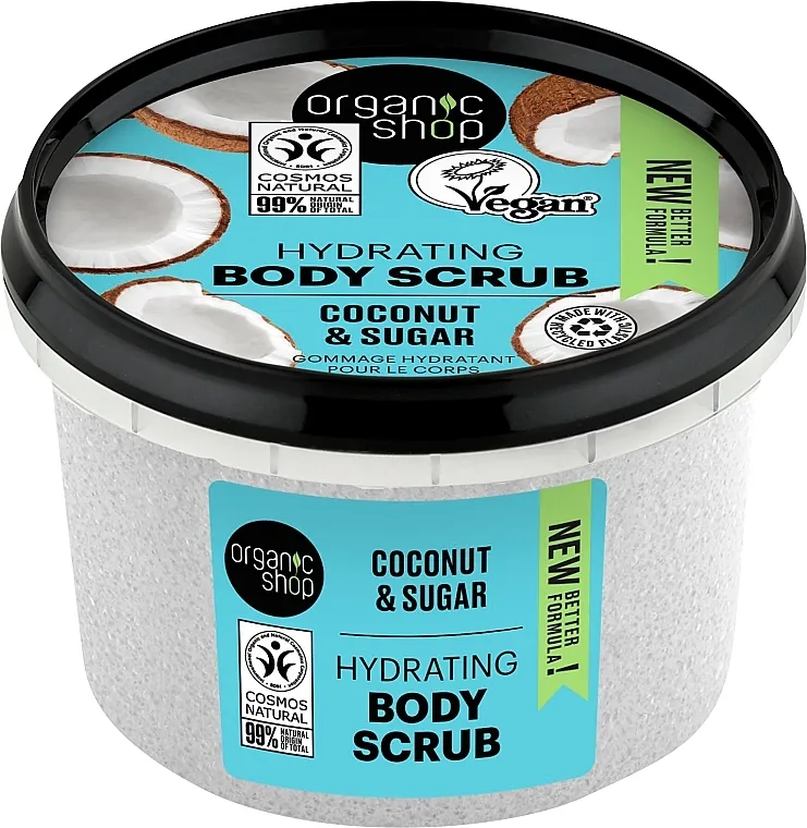 Organic Shop Hydrating Body Scrub Coconut &amp; Sugar Piling za tijelo "Kokos"