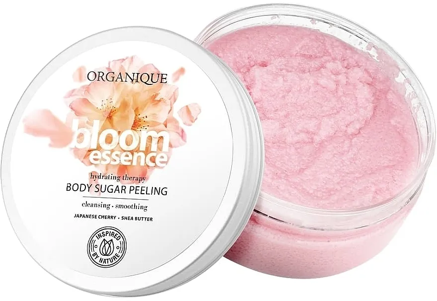 Organique Bloom Essence Body Sugar Peeling Hranjivi šećerni scrub za tijelo