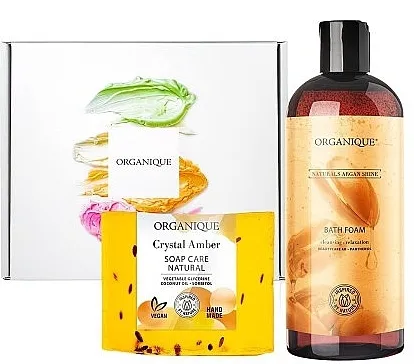 Organique Crystal Amber (b/foam/400ml + soap/100g) Set
