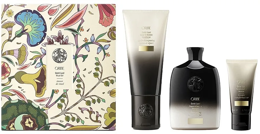 Oribe Gold Lust Ritual Set (shm/250ml + h/cond/200ml + h/mask/50ml)