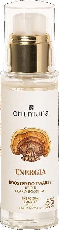 Orientana Energy Booster Reishi &amp; Red Algae Booster za lice od reishija i crvenih algi