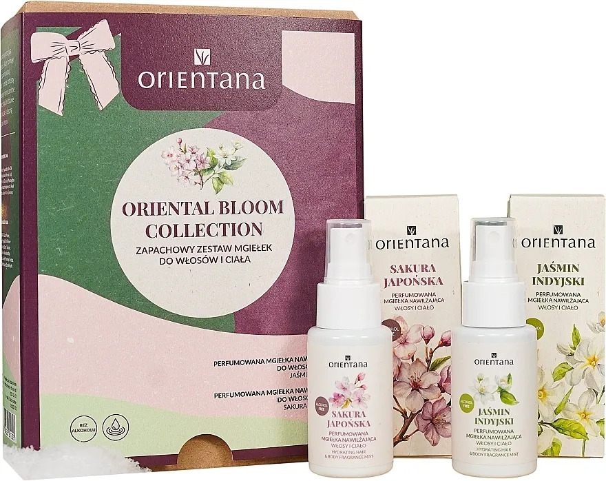 Orientana Oriental Bloom Collection (b/spray/2x50ml) Komplet za telo