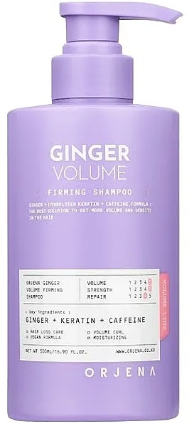 Orjena Ginger Volume Damaged &amp; Thin Hair Shampoo Šampon sa đumbirom za oštećenu i tanku kosu