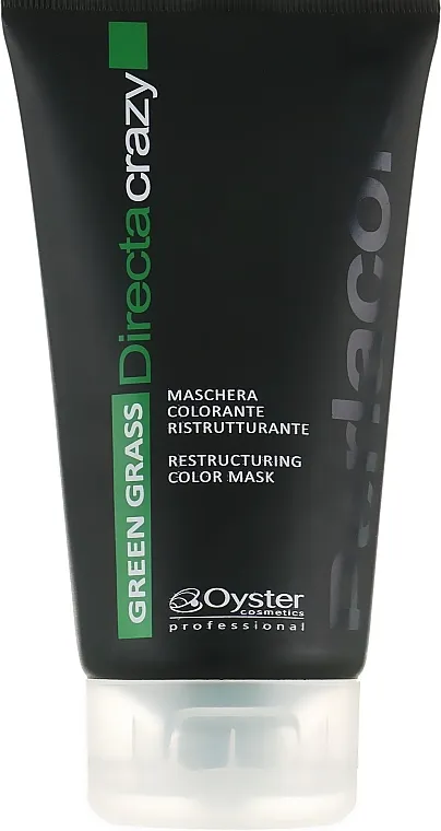 Oyster Cosmetics Directa Crazy Green Grass Maska za toniranje kose "Green"