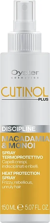 Oyster Cutinol Plus Macadamia &amp; Monoi Oil Discipline Spray Mask Maska u spreju za neposlušnu kosu