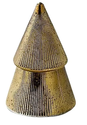 Paddywax Cypress &amp; Fir Stacked Tree Candle Mirisna sveća Gold