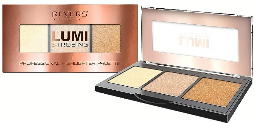 Paleta highlightera Revers Lumi Strobing Professional Highlighter Palette