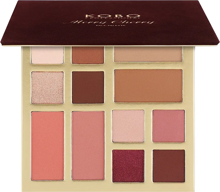 Paleta šminke Kobo Professional Merry Cherry