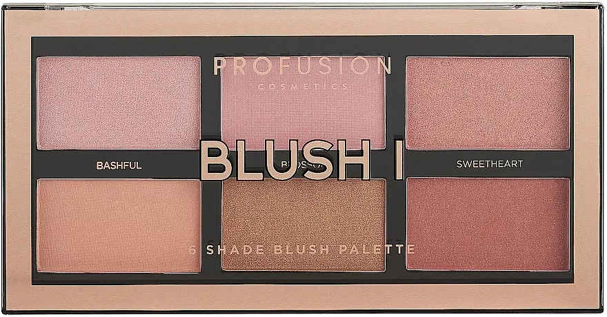 Paleta rumenila za lice Profusion Cosmetics Blush Palette I