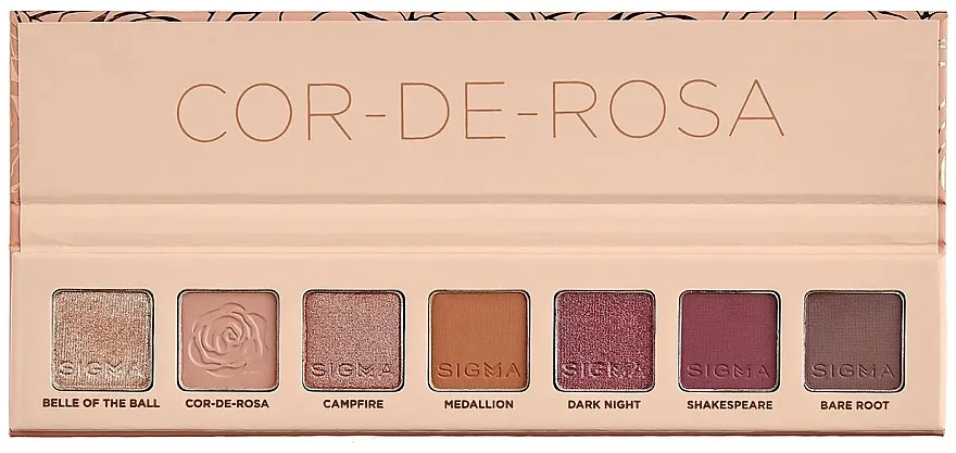 Paleta senki Sigma Beauty Cor-De-Rosa Mini Eyeshadow Palette