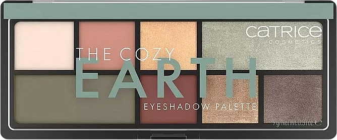 Paleta senki za oči Catrice The Cozy Earth Eyeshadow Palette