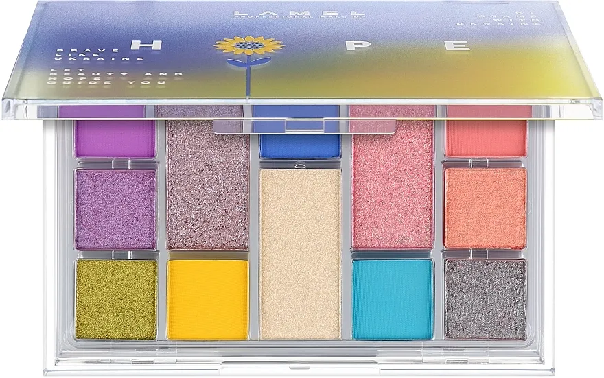 Paleta senki za oči LAMEL Make Up HOPE Eyeshadow Palette