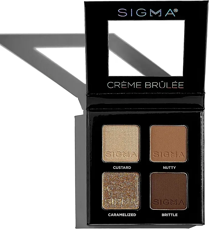 Paleta senki za oči Sigma Beauty Creme Brulee Eyeshadow Quad