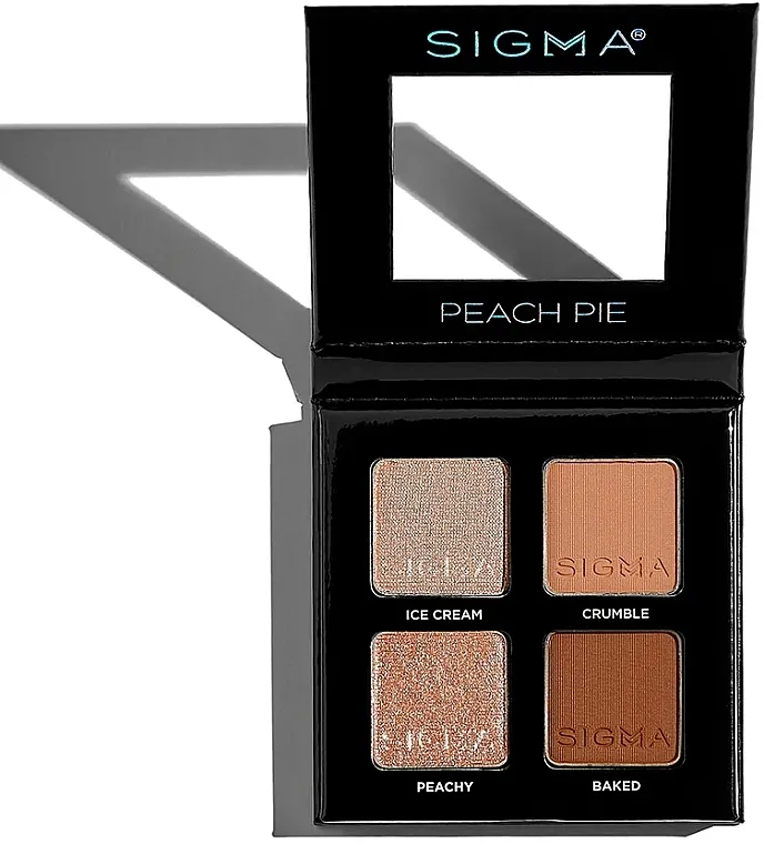 Paleta senki za oči Sigma Beauty Peach Pie Eyeshadow Quad
