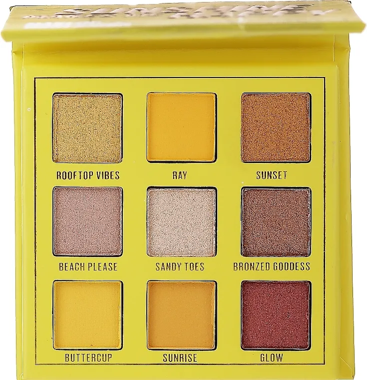 Paleta sjenila za oči, 9 boja Makeup Obsession Shadow Palette
