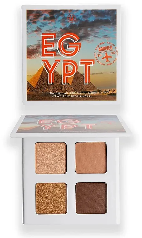 Paleta sjenila za oči BH Cosmetics Ecstatic in Egypt Shadow Quad