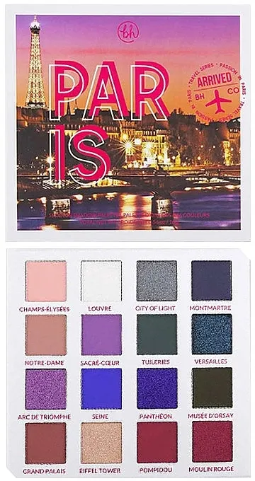 Paleta sjenila za oči BH Cosmetics Passion In Paris Eyeshadow Palette