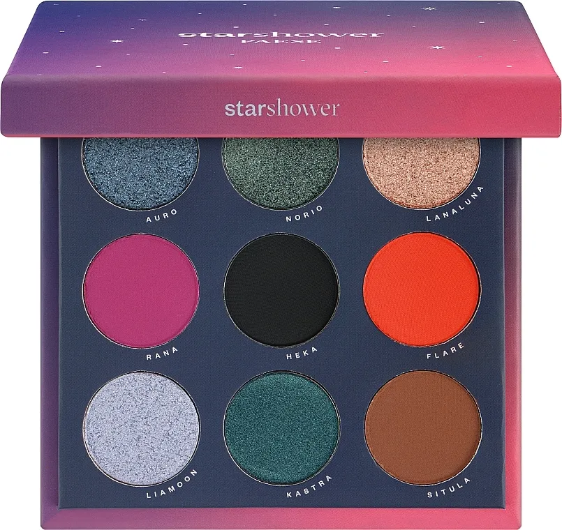Paleta sjenila za oči Paese Starshower Eyeshadow Pallete