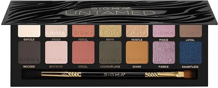 Paleta sjenila za oči Sigma Beauty Untamed Eyeshadow Palette