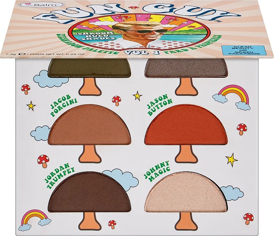 Paleta sjenila za oči theBalm Fun-Guy Eyeshadow Palette
