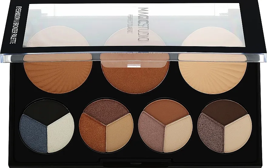 Paleta za šminkanje IDC Color Eyeshadow &amp; Bronzer